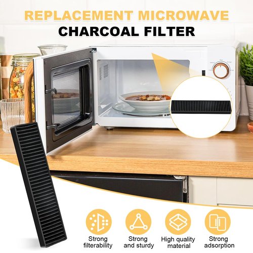 Microwave Charcoal Filter for LG LMHM2237ST, LMH2235ST, LMV2031ST, LMV2031BD, LMHM2237BD, LMVM2033ST, LMV2031SW, LMVM2033BM, MVEL2125F,ken-more model 726, 5230W1A003A Replacement.
