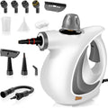 Skiennix Pressurized Handheld Steam Cleaner - Multi-Surface Deep Cleaning with 12 Accessories | Dark Gray