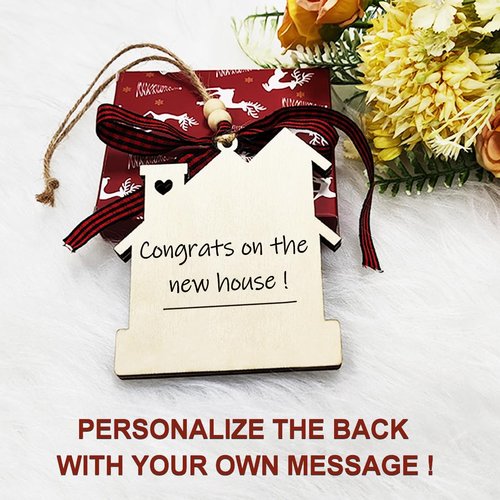 New Home Ornament 2026- Housewarming Gifts New Home, New House New Beginning, House Warming Gift for Women, Couple, homeowners, New Home Gift Ideas - First Home Christmas Ornament 2026