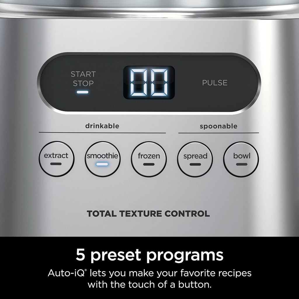 Ninja SS151 TWISTi Blender DUO - High-Speed 1600W Smoothie Maker with 34oz Pitcher & 2 To-Go Cups - Gray