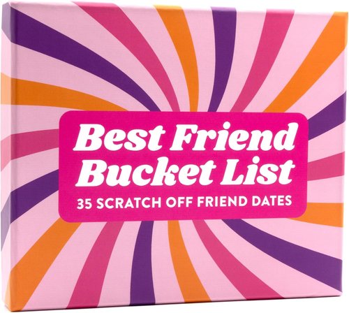 Best Friend Bucket List | 35 Scratch-Off Cards - Fun Adventure Ideas for BFFs - Perfect Friendship Gift