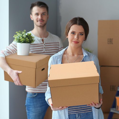 Feifeiya 8 Pack Wine Glass Moving Boxes Kitchen Moving Boxes with Handle Kitchen Kit with Lid for Dish Glassware (15 x 12 x 10 Inches)