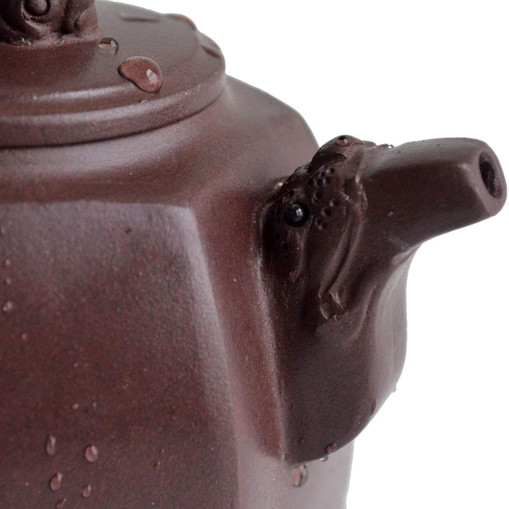 Teapot Chinese Dragon PiXiu Yixing Clay Pots Yellow Zisha Infusers for Gongfu Tea Handmade (zini)
