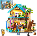 INSOON City Pet Shop Building Set - Cozy Construction Toy with Lights | Miniature Animal Store for Ages 8+