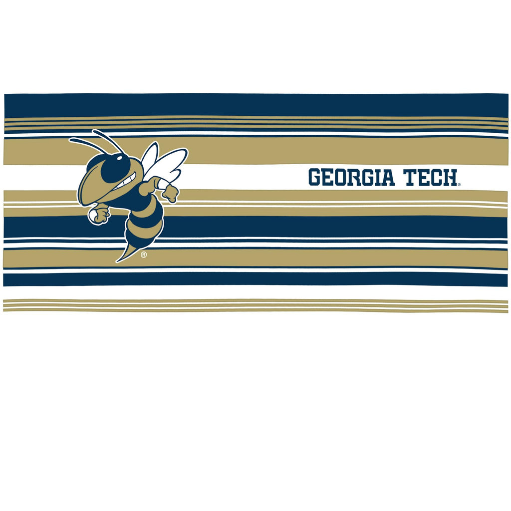 Tervis Georgia Tech Yellow Jackets - Assorted Made in USA Double Walled Insulated Tumbler Travel Cup Keeps Drinks Cold & Hot, 16oz 4pk, Classic