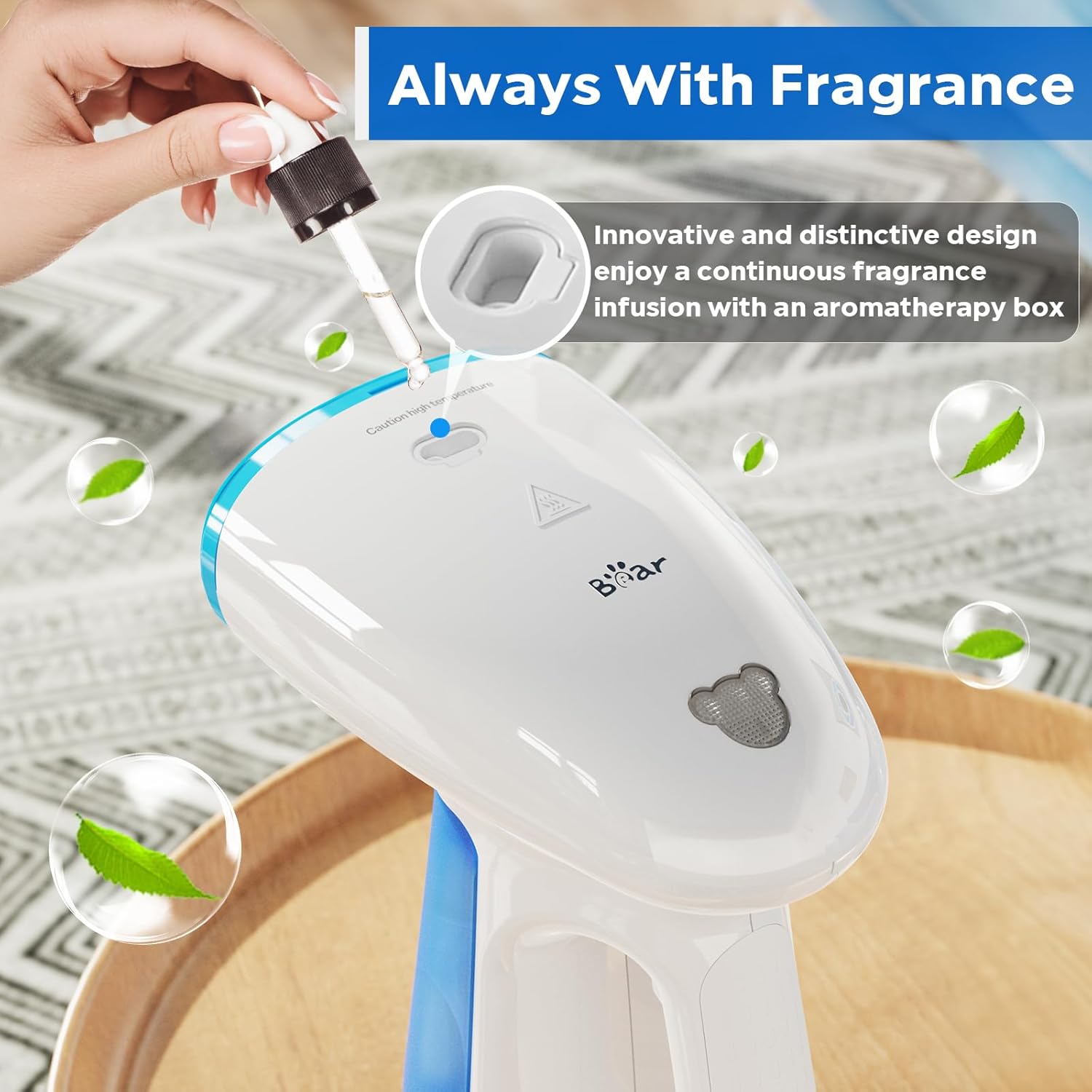 Bear Steamer | 1300W Powerful Handheld Clothes Steamer with 230ml Tank - Fast Heating & Auto-Off Safety