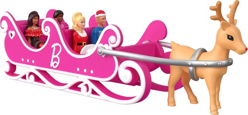 Barbie Mini Land Advent Calendar - 1.5-Inch Dolls & 24 Surprises for Winter Village Playtime