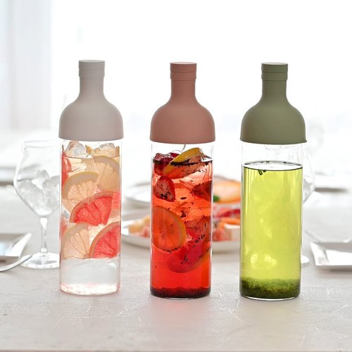 HARIO FIB-30-SG Filter-In Bottle, Practical Capacity, 10.1 fl oz (300 ml), Smoky Green, Made in Japan