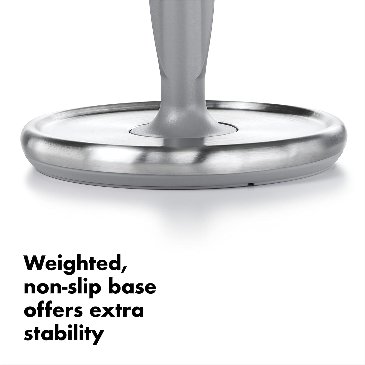 OXO Good Grips Paper Towel Holder - Steady Design for Countertop Use | Durable & Stylish