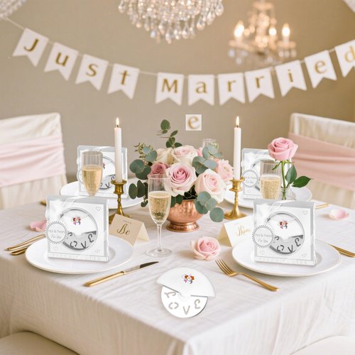 30Pcs Pizza Cutter Wedding Party Favors for Guests, Mini Stainless Steel Pizza Cutter with Silver Gift Box for Bridal Decoration Baby Shower Return Souvenirs Guest Prizes