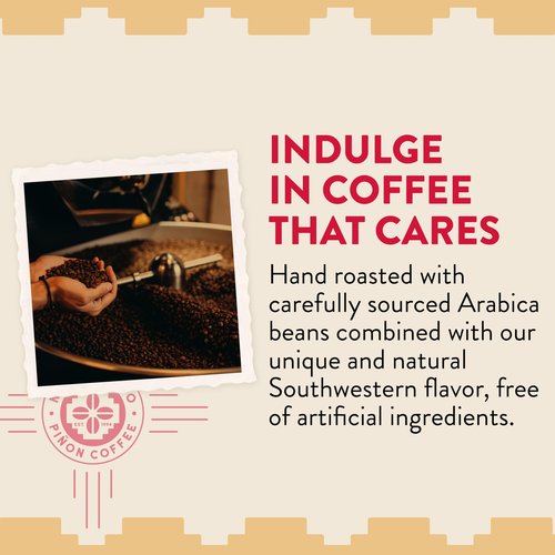 New Mexico Piñon Coffee Naturally Flavored Coffee (Traditional Piñon Whole Bean, 5 pound)