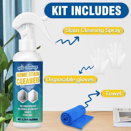 Kallteren Powerful Mold Stain Cleaner, Multi-Surface Cleaning Spray for Walls, Tiles, Grout, Ceilings, Decks, Sinks, Brick and Washing Machines, Household Interior and Exterior Stain Remover