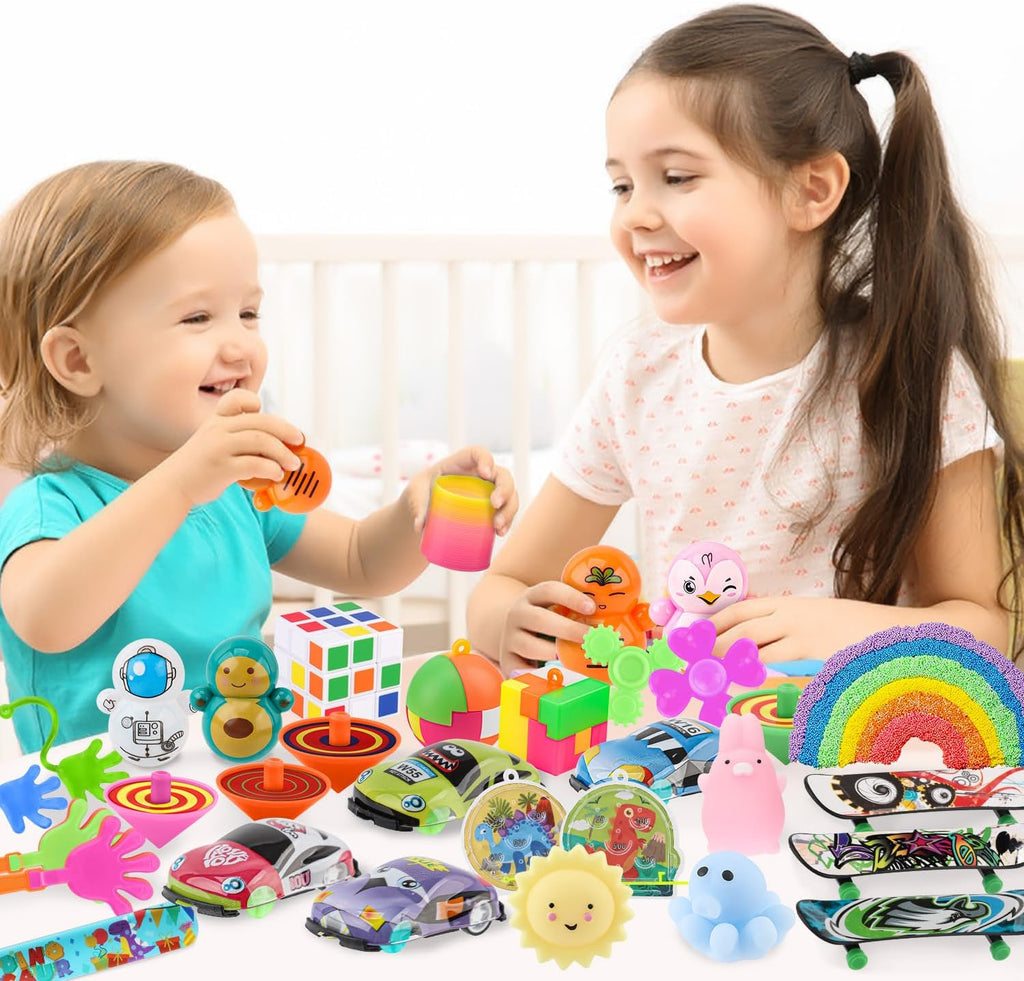 Soi-Meme 60 Pcs Carnival Treasure Box Toys - Mini Bulk Gifts & Classroom Prizes for Kids