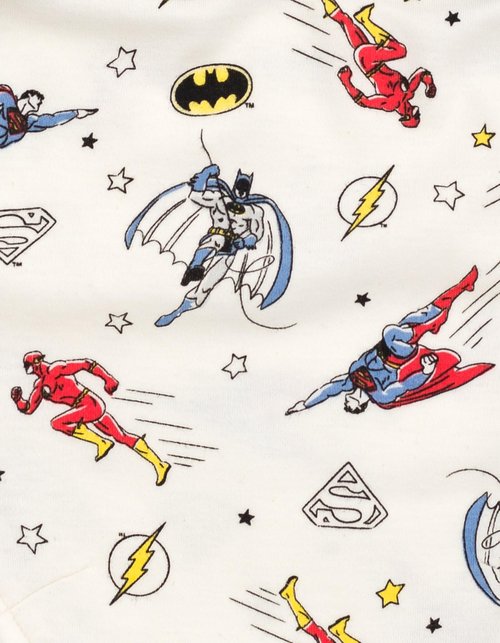 DC Comics Justice League Batman Superman The Flash Newborn Baby Boys 3 Pack Swaddle Sacks Gray/Blue White 6-9 Months