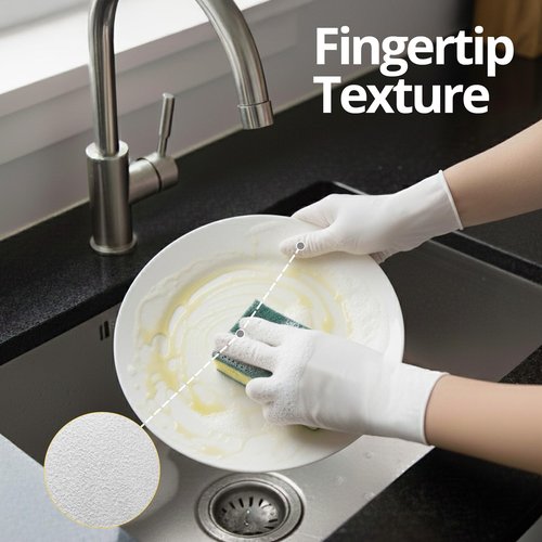 SwiftGrip Disposable Nitrile Exam Gloves, 3-mil, Small, Box of 100, White Nitrile Gloves Disposable Latex Free for Medical, Cleaning, Cooking & Esthetician, Food-Safe, Powder-Free, Non-Sterile