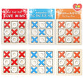 NAXYAN Valentines Day Cards for Kids School-24 Packs Valentines Gifts for Kids Classroom with Wooden Tic Tac Toe Valentine Gifts for Class Exchange Valentine's Party Favors