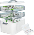 Multi-Tier Medicine Storage Box - Portable First Aid Organizer for Home & Travel | Large Pill Cabinet with Bonus 7-Day Pill Case (3-Tier & 4-Tier Options)