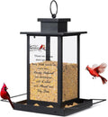 Memorial Cardinal Bird Feeder - Thoughtful Sympathy Gift for Loss of Loved One | Bereavement Remembrance