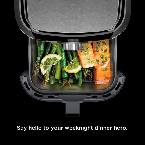 CHEFMAN Air Fryer - 4.5 Qt Healthy Cooking with Dual Control Temperature & Nonstick Basket | Dishwasher Safe