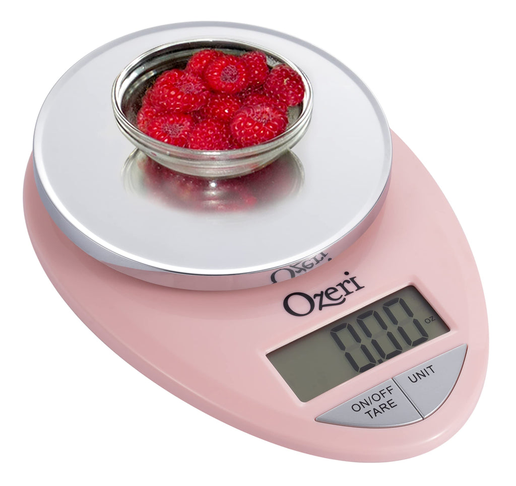 Ozeri Pro Digital Kitchen Food Scale, 0.05 oz to 12 lbs (1 gram to 5.4 kg)