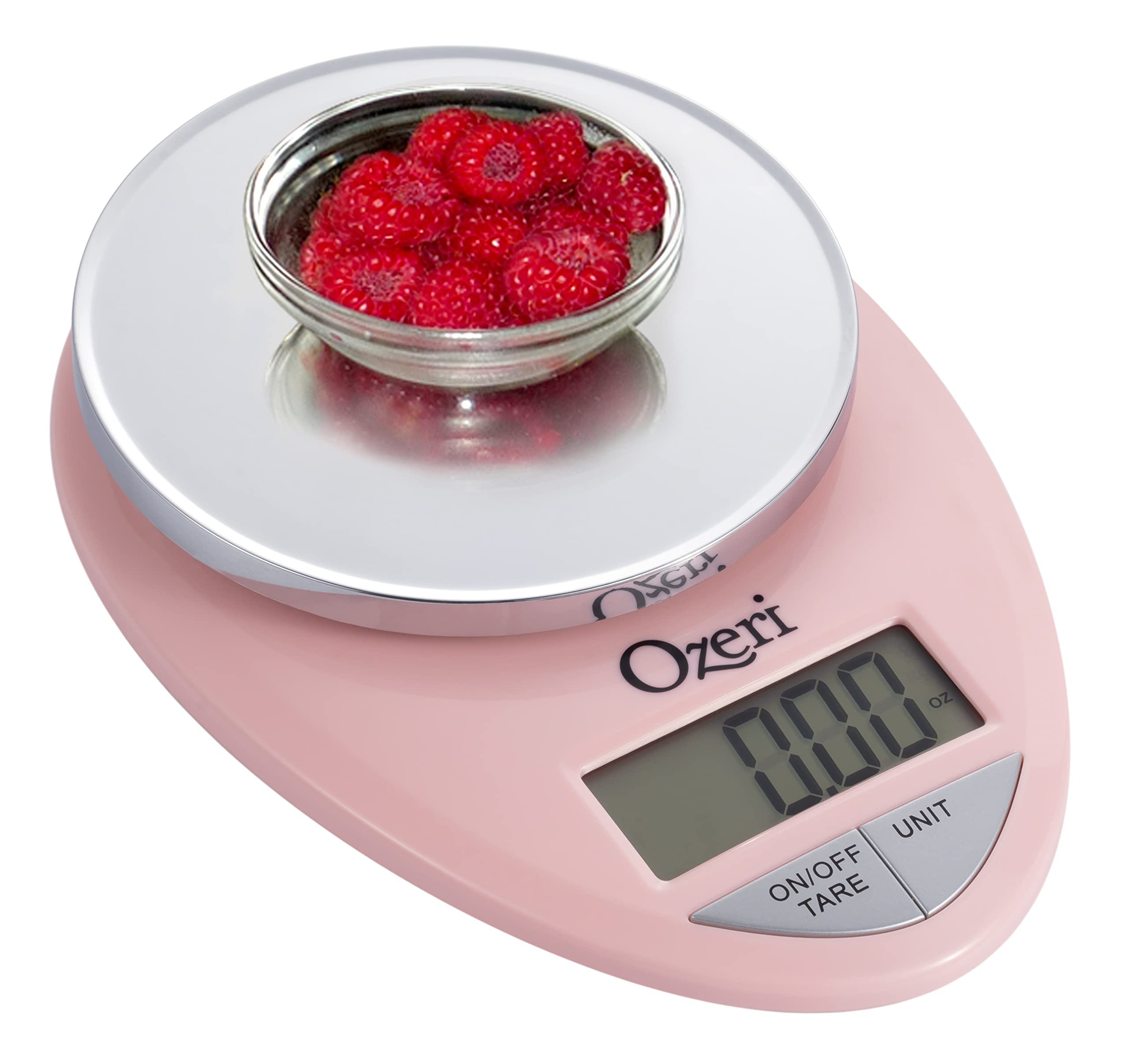 Ozeri Pro Digital Kitchen Food Scale, 0.05 oz to 12 lbs (1 gram to 5.4 kg)