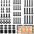 Universal TV Mounting Hardware Kit by [Brand Name] - M4 M5 M6 M8 Screws, Washers & Spacers for VESA Mounts, Fits TVs up to 80 Inches