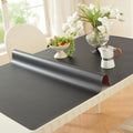 OstepDecor Black Table Protector 36 x 72 Inch, 1.5mm Thick Plastic Table Cover Protector, PVC Table Top Protector, Waterproof Desk Mat Pad for Desktop, Coffee & Dining Room Table