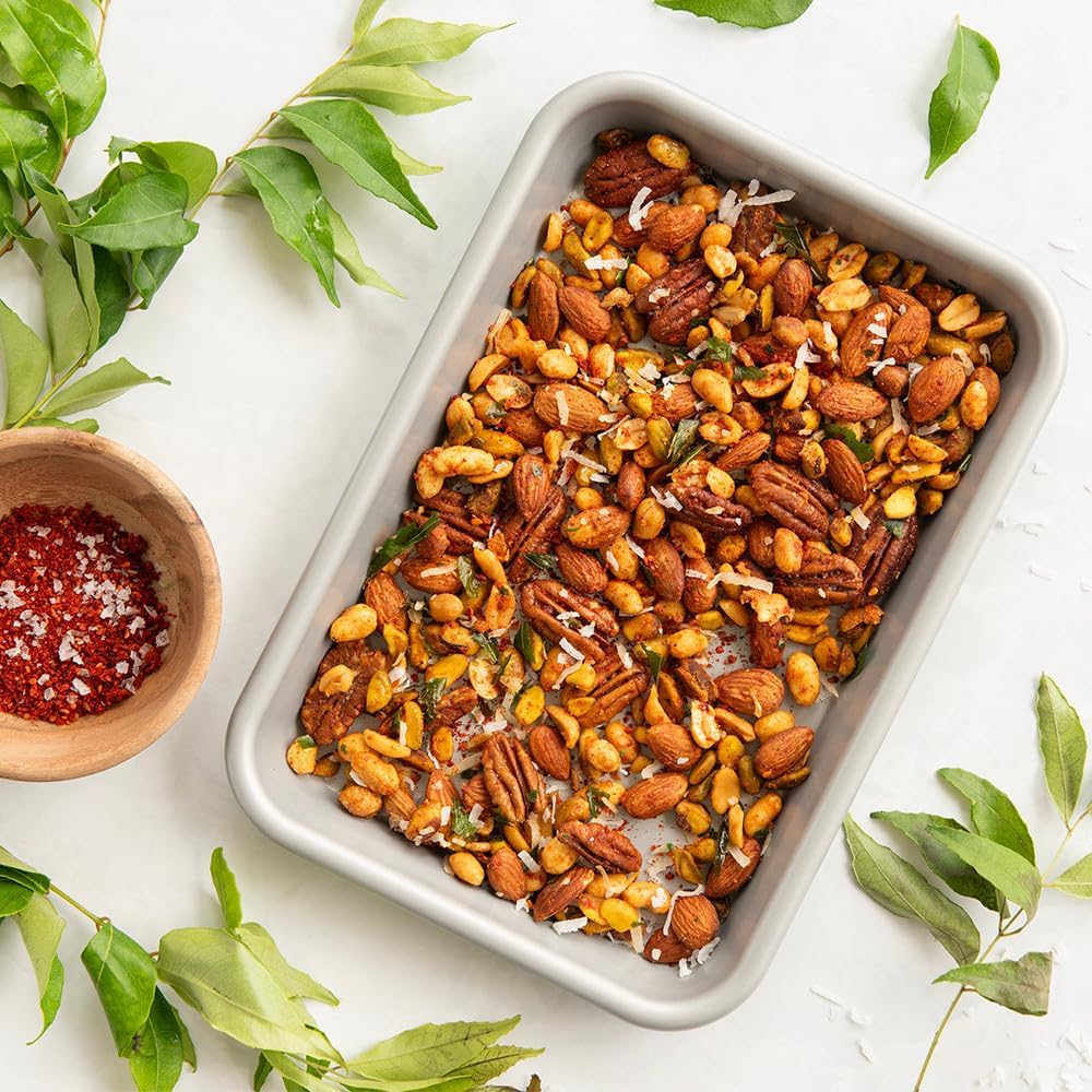 Nordic Ware Brilliant™ Eighth Sheet Pan - Nonstick, PFAS-Free, Perfect for Small-Batch Baking | 10 x 7 Inches
