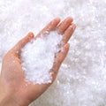 Aoriher Christmas Fake Snow | Glitter Metallic Foil Confetti for Crafts | 0.88 Pound Flocking Decor