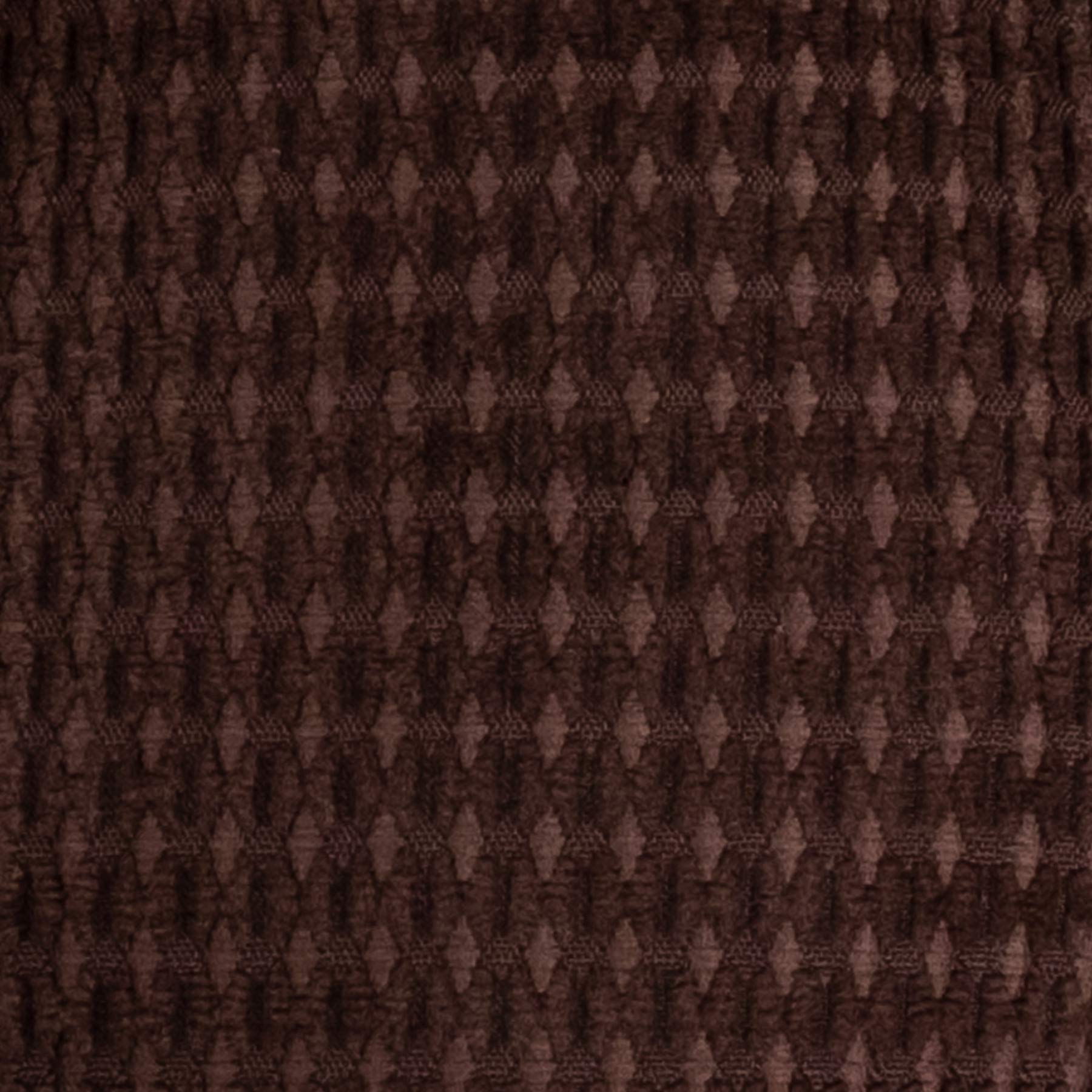 Sweet Home Collection Chair Cushion Crushed Memory Foam Pads Premium Slip Non Skid Microdot Rubber Back Tufted 16" x 16" x 3.25" Thick Seat Cover, 4 Count (Pack of 1), Chocolate Brown