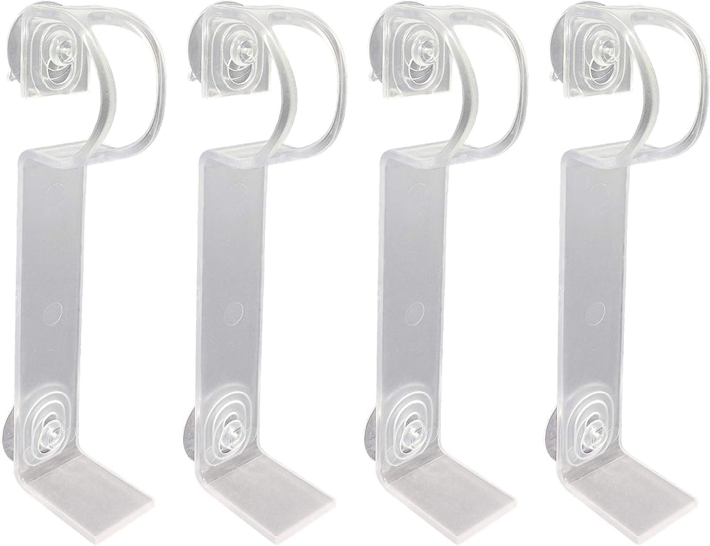 612 Vermont Window Candle Holders - Secure Suction Cups & L-Shaped Bracket | Fits Most Candles, Pack of 4