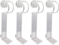 612 Vermont Window Candle Holders - Secure Suction Cups & L-Shaped Bracket | Fits Most Candles, Pack of 4