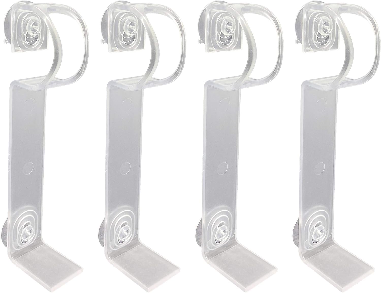 612 Vermont Window Candle Holders - Secure Suction Cups & L-Shaped Bracket | Fits Most Candles, Pack of 4