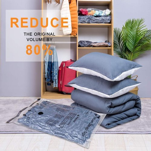 GONGSHI Vacuum Storage Bags - Space Saver Seal Bags for Clothing & Comforters | 28 Combo Set