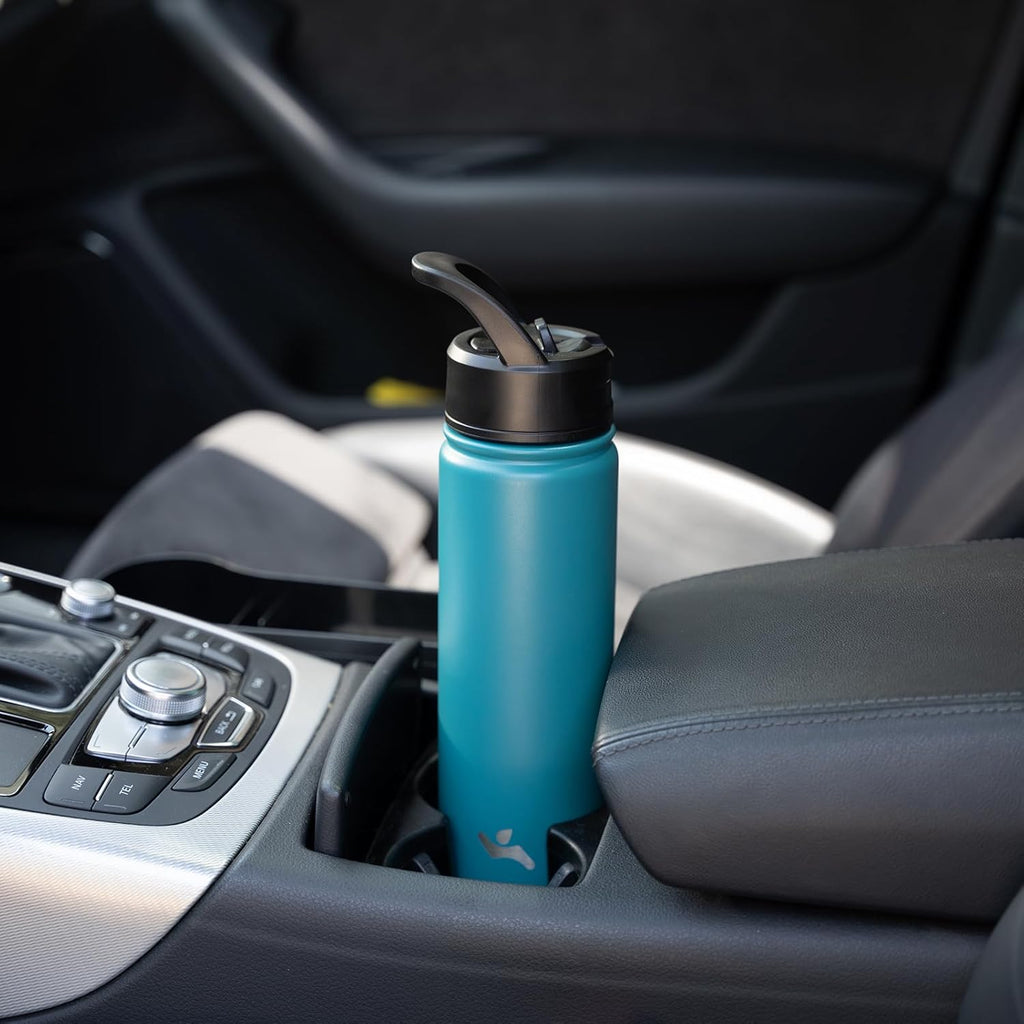 Skiennix 32 oz Insulated Stainless Steel Water Bottle - Durable, Lightweight, Light Blue