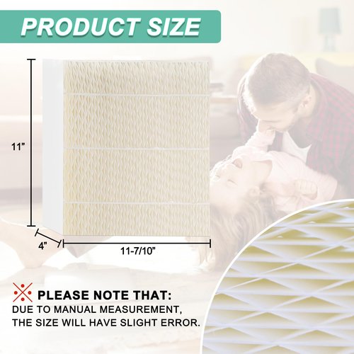 1043 Super Humidifier Wick Filter Replacement Compatible with Essick Air AIRCARE Model EP9500 EP9700 EP9800 EP9R500 EP9R700 EP9R800 821000 821001 826000 and Bemis 800 8000 Series By Cenipar
