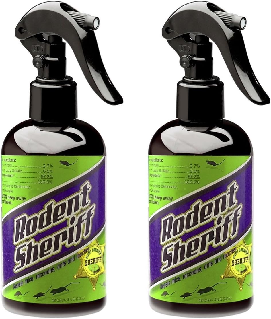 Peppermint Oil Repellent - Fast-Acting Pest Control Spray | Effectively Repels Mice, Raccoons, Ants