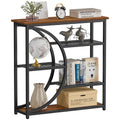 Snughome Entryway Table, Narrow Console Table, Industrial Sofa Table with 5 Tier Storage Shelves, Entrance Table for Hallway, Behind The Couch, Living Room, Foyer