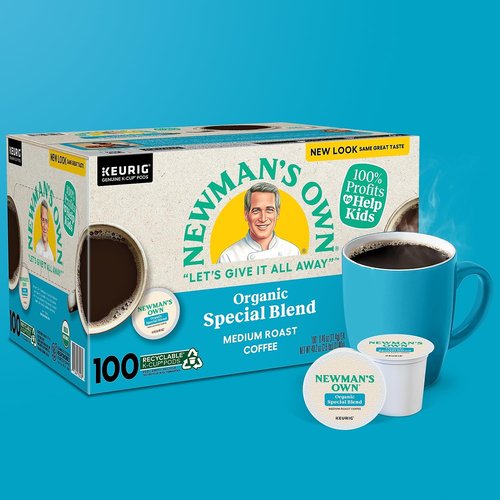 Newman's Own Special Extra Bold Blend Coffee Single-Serve K-Cups, Medium Roast, 100 Count (Packaging May Vary)