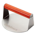 Cuisinart 6" Stainless Steel Smashed Burger Press, Juicy and Crispy Burgers for BBQs, Cookouts