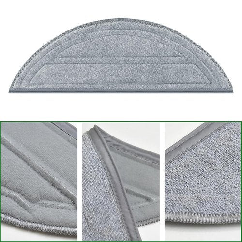 HACOBEST Mop Pads for Roborock Saros 10 Robot Vacuum Cleaner Roborock Saros 10 Mopping Pads Roborock Saros 10 Accessories