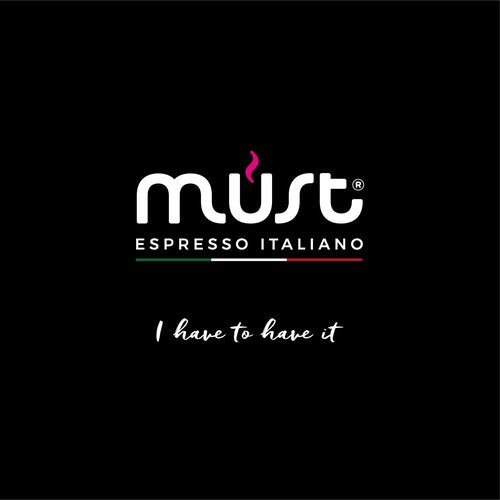 MUST, 100 Coffee Capsules in 100% Recyclable Aluminum, 100% Arabica Blend Intensity 6/8, 10 Packs of 10 Capsules, Compatible with Nespresso Machine, Made in Italy