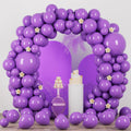 Voircoloria 90-Pack Purple Balloons - Versatile Sizes for Halloween, Graduation, Weddings & Parties