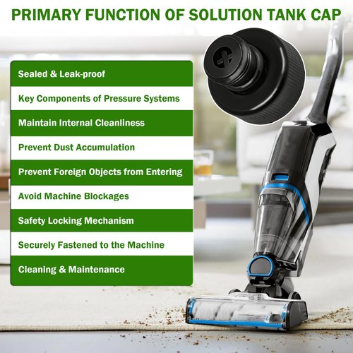 Replacement for Bissell CrossWave Clean Water Tank Cap 1608691 1785 2306 3888A Series