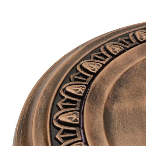 HEVSTIL Ceiling Medallion 12"OD x 3.94"ID PU Ceiling Medallion for Light Fixtures European Style Ceiling Light Decorative Fan Medallion Lighting Ceiling Ring Covers for Chandeliers Home,Bronze