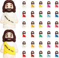 Little Jesus Figurines - 30PCS Mini Religious Figures in 10 Colors | Perfect for Easter Gifts & Christian Celebrations