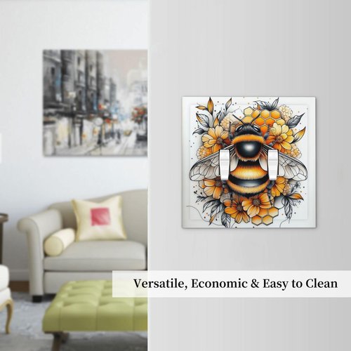 Donecmminery Decorative Switch Plates Bee Honeycomb Flowers Plant Leaves 2 Gang Double Toggle Outlet Light Switch Cover Wall Plate Electrical Faceplate For Nursery Kids Room Decor