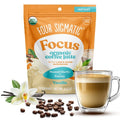 Four Sigmatic Vanilla Focus Mushroom Coffee Latte Plant-Based Organic Instant Latte with Lion’s Mane Mushroom for Focus and Mental Clarity Made With Just 6 Organic Ingredients 4.23 oz Bag