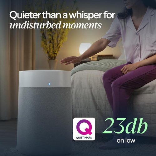 BLUEAIR Air Purifier - HEPASilent Smart Cleaner for Large Rooms Up to 3,048 Sqft | Blue Pure 211i Max
