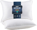 Utopia Bedding Queen Size Bed Pillows - Set of 2 Cooling Down Alternative Pillows for All Sleepers